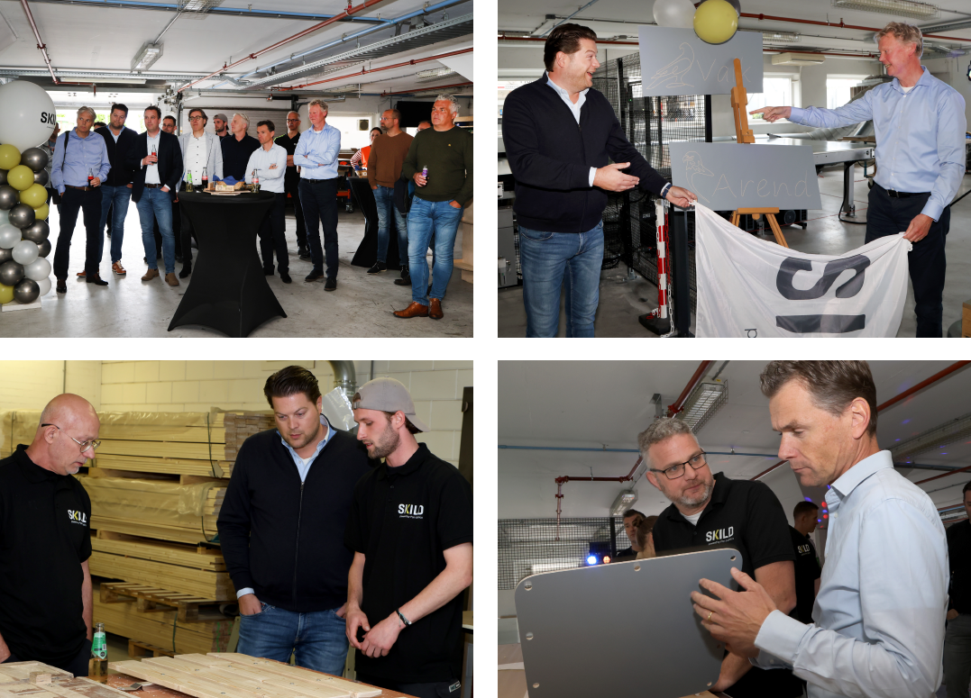 SKILD onthult nieuwe productiehal en CNC Freesmachine